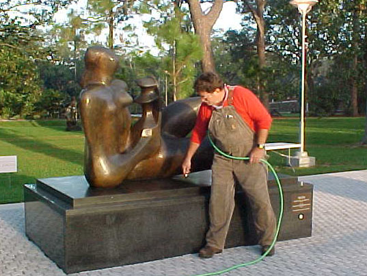 Reclining Mother and Child by Henry Moore