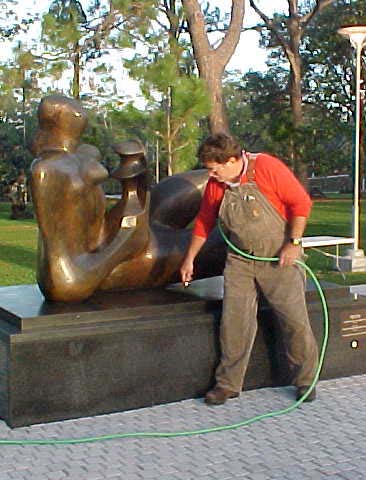 Link to New Orleans Sculpture Garden Conservation Work