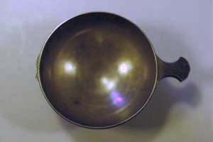 Quaich was missing handle on one side